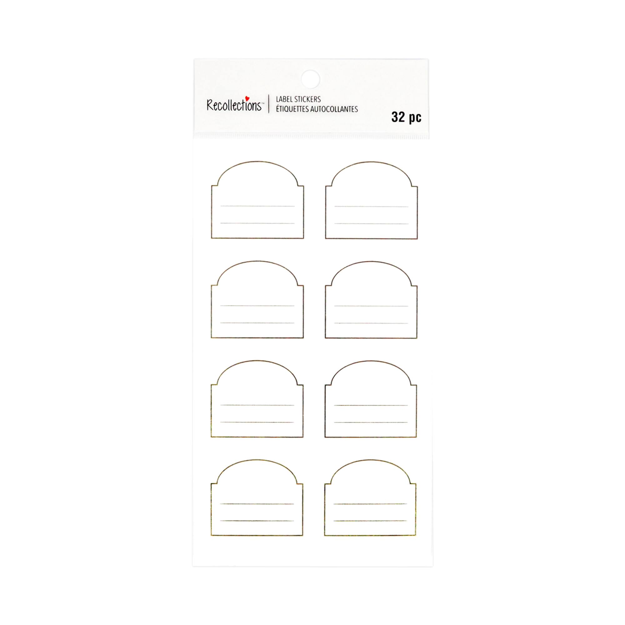 Gold Frame Label Stickers by Recollections™